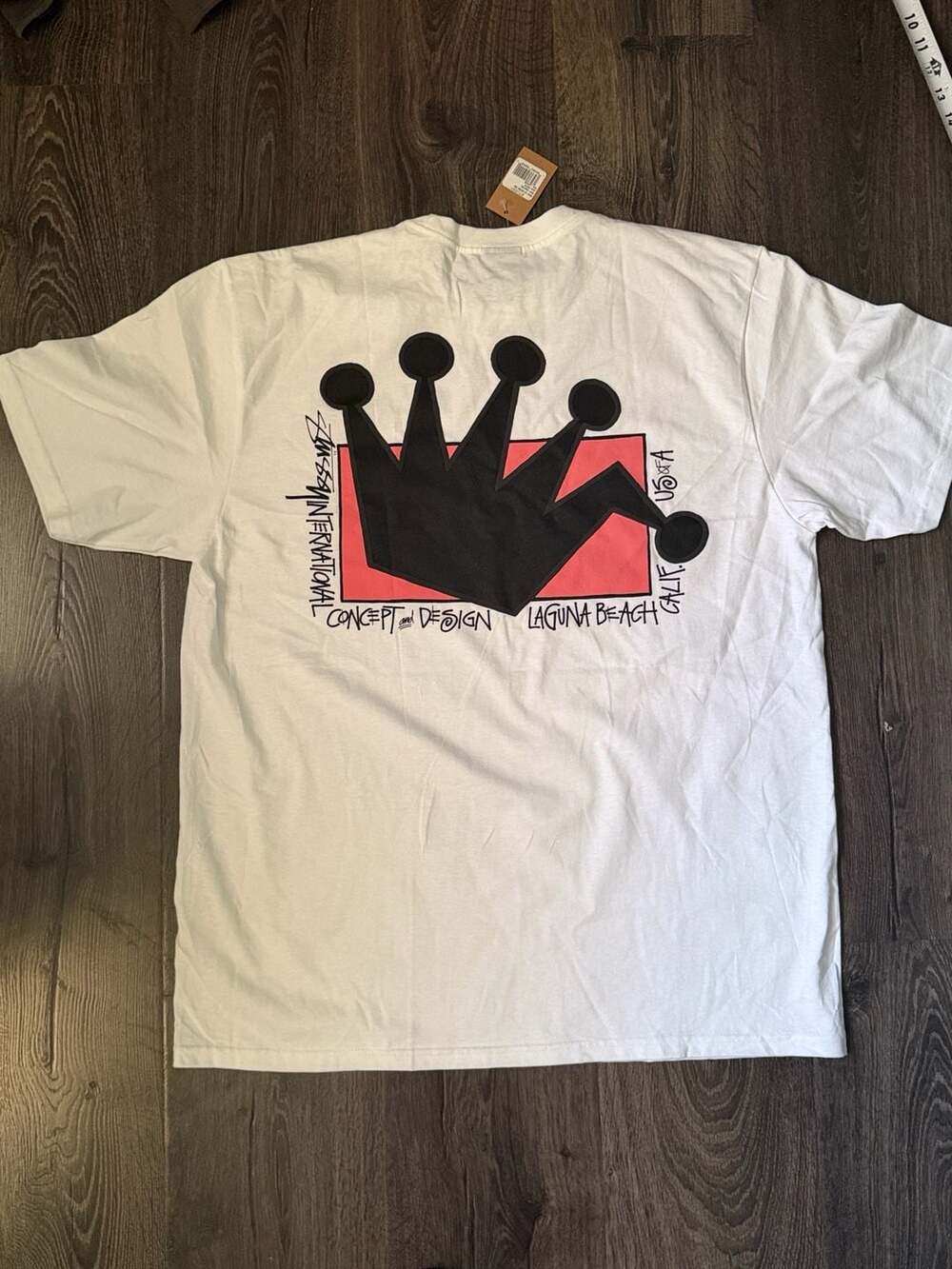 Stussy LB Crown Tee White
